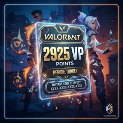 Valorant Points 2925 VP Код (Турция) | ManhattanBest, лот №324275