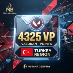 Valorant 4325 VP Пополните свой баланс - Код Турция | Manha…, лот №324276