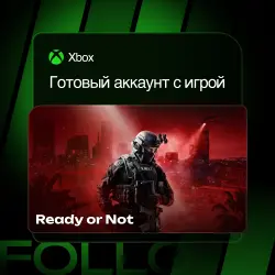 Ready or Not | Ready account | Full access | NOT shared