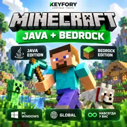 Minecraft: Java + Bedrock для ПК Ключ ВСЕ СТРАНЫ + ПОДАРОК