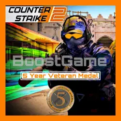 CS 2 [PRIME] from 1000 + 5 Years Medal + Mail・