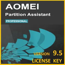 AOMEI Partition Assistant Pro лицензия v9.5 Программа для управления разделами жестких дисков