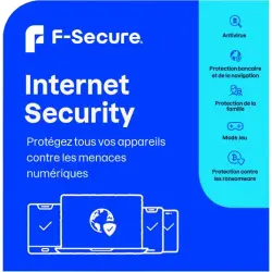 F Secure Internet Security 1 year / 5 devices Global