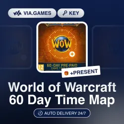 World of Warcraft 60-Day Time Card USA + GIFT