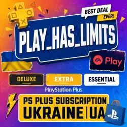 Playstation PLUS PSN UA EXTRA/DELUXE