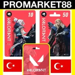 GIFT CARD Valorant Points Turkey KEY