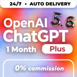 24/7 | ChatGPT 5.6 PLUS | 1 month | SUBSCRIPTION VIA TOKEN | AUTO