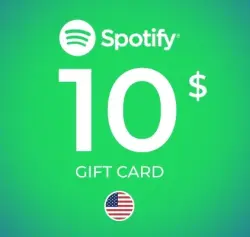 SPOTIFY GIFT CARD 10 USD (USA)