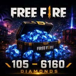Free Fire | 105 - 6160 Diamonds | Passes | by ID