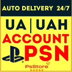 UA | New UAH Account PSN PS4 PS5 AutoDelivery 24/7