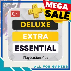 PS PLUS ESSENTIAL•EXTRA•DELUXE PlayStation PSN TÜRKİYE