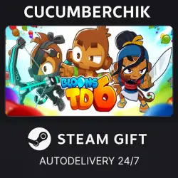 Bloons TD 6 STEAM GIFT AUTO RU+World