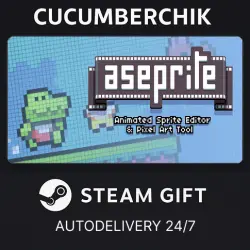Aseprite STEAM GIFT AUTO RU+World