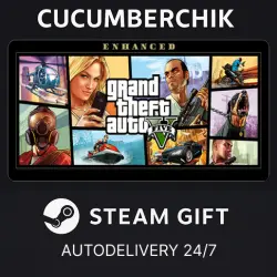 Grand Theft Auto V Enhanced STEAM GIFT AUTO RU+World
