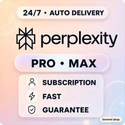 PerplexityAI PRO SUBSCRIBE TO YOUR ACCOUNT 1-12m