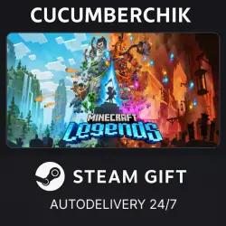 Minecraft Legends STEAM GIFT AUTO RU+World