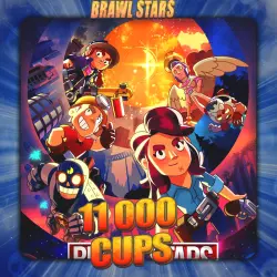 BRAWL STARS | 11000 Trophies | Full Access + 2 Gifts