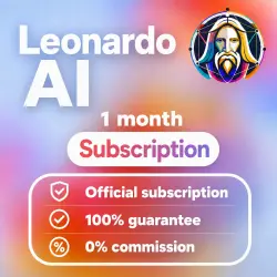 LeonardoAI | SUBSCRIPTION TO YOUR ACCOUNT | 1-12m