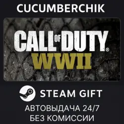 Call of Duty : WWII STEAM GIFT AUTO RU+МИР