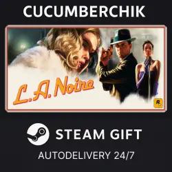 L.A. Noire STEAM GIFT AUTO RU+World