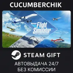 Microsoft Flight Simulator (2020): 40th Anniversary Deluxe Edition STEAM GIFT AUTO RU+МИР