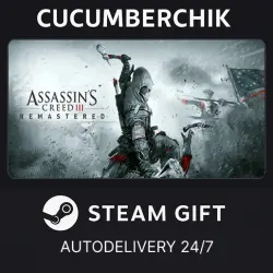 Assassin's Creed 3 Remastered Edition STEAM GIFT AUTO RU+World
