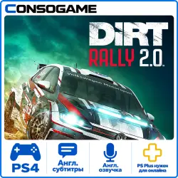 DiRT Rally 2.0 PS4 Аренда 5 дней