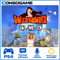 Worms W.M.D PS4 Аренда 5 дней