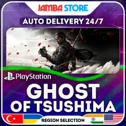 Ghost of Tsushima · PS4/PS5 · TR/UA/IN/US · AUTO 24/7