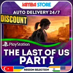 The Last of Us Part 1 · PS5 · TR/UA/IN/PL/US · AUTO 24/7 · DISCOUNT 10.09