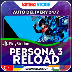 Persona 3 Reload · PS4/PS5 · TR/UA/IN/PL/US · AUTO 24/7