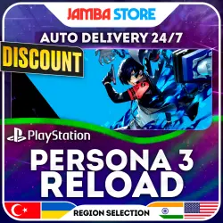 Persona 3 Reload · PS4/PS5 · TR/UA/IN/PL/US · AUTO 24/7 · DISCOUNT 10.09