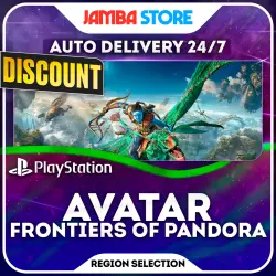 Avatar: Frontiers of Pandora · PS5 · Region Selection · AUTO 24/7 · DISCOUNT 05.11