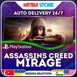 Assassins Creed MIrage · PS4/PS5 · TR/UA/IN/PL/US · AUTO 24/7
