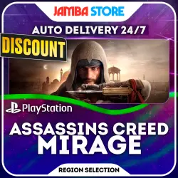 Assassins Creed MIrage · PS4/PS5 · TR/UA/IN/PL/US · AUTO 24/7 · DISCOUNT 08.10
