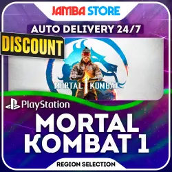 Mortal Kombat 1 · PS5 · Region Selection · AUTO 24/7 · DISCOUNT 22.10