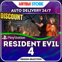 Resident Evil 4 Remake · PS4/PS5 · TR/UA/IN/PL/US · AUTO 24/7 · DISCOUNT 24.09