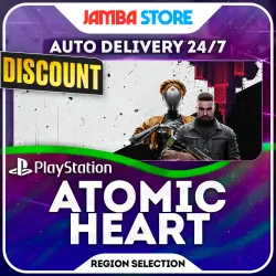Atomic Heart · PS4/PS5 · Region Selection · AUTO 24/7 · DISCOUNT 05.11