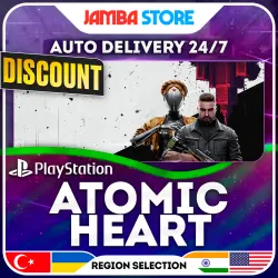 Atomic Heart · PS4/PS5 · TR/UA/IN/PL/US · AUTO 24/7 · DISCOUNT 10.09