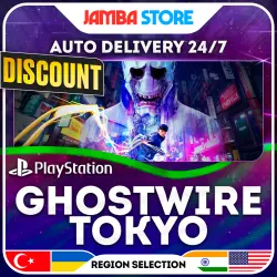 Ghostwire: Tokyo · PS5 · TR/UA/IN/US · AUTO 24/7 · DISCOUNT 13.08