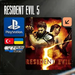 RESIDENT EVIL 5 • PS4/PS5 • Türkiye/Ukraine