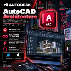 Autodesk Autocad Architecture 22/23/24/25/26/27 08.02.2028
