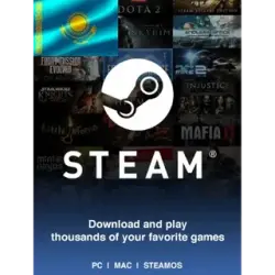 Карта пополнения • Steam • 160 - 30900 KZT • Казахстан