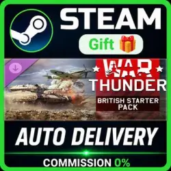 War Thunder - British Starter Pack STEAM PC GIFT