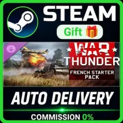 War Thunder - French Starter Pack STEAM PC GIFT