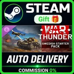War Thunder - Swedish Starter Pack STEAM PC GIFT
