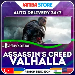 Assassin's Creed Valhalla · PS4/PS5 · TR/UA/IN/PL/US · AUTO 24/7