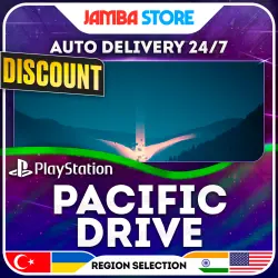 Pacific Drive · PS5 · TR/UA/IN/US · AUTO 24/7 · DISCOUNT 30.07