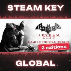Batman Arkham City GOTY | Batman Arkham City Game of the Year Edition | Batman Arkham Collection KEY