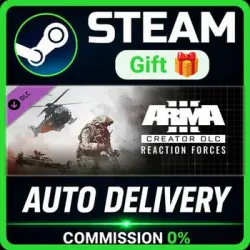 Arma 3 Creator DLC: Reaction Forces STEAM PC GIFT